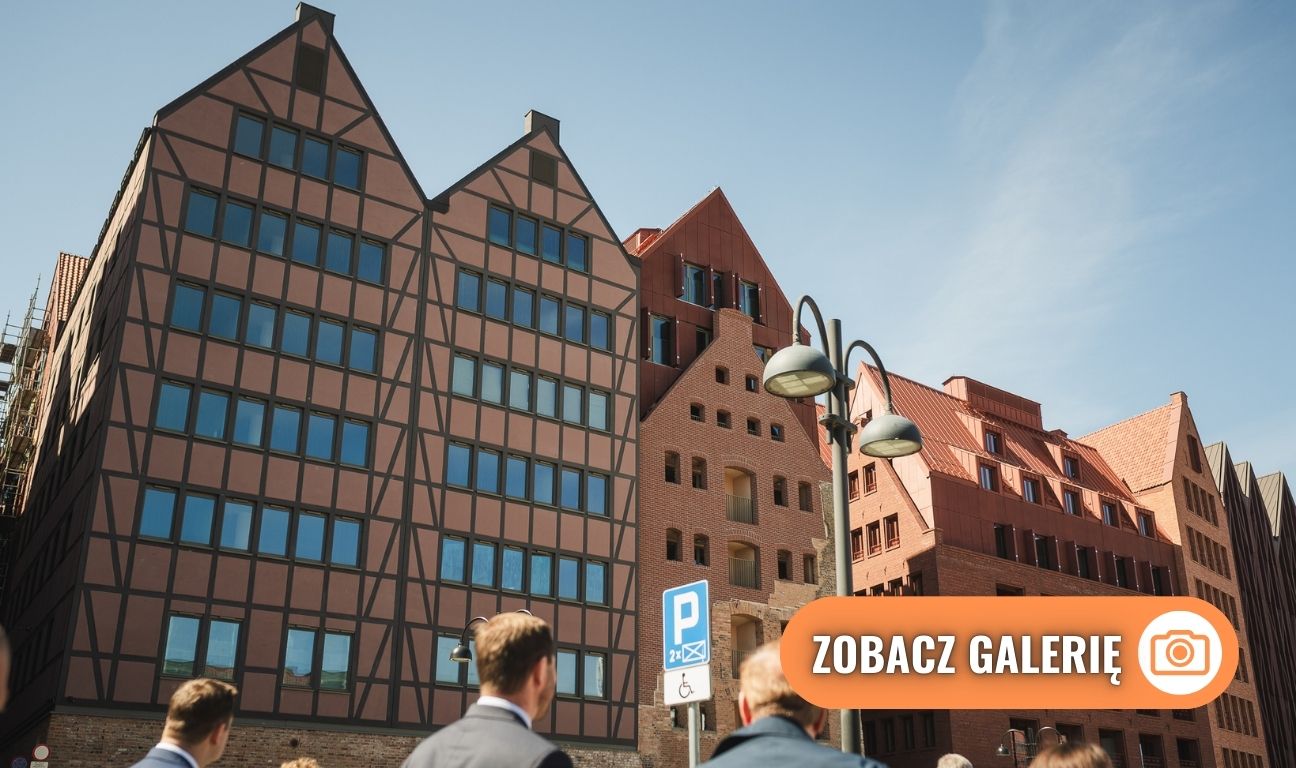 północny cypel Wyspy Spichrzów w Gdańsku po remoncie